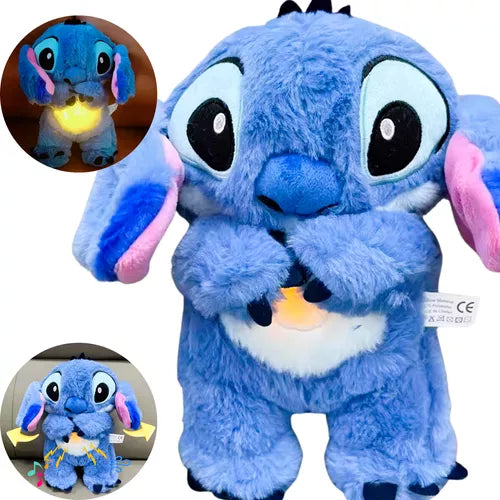 STITCH Peluche Disney Con Respiracion Y Sonidos